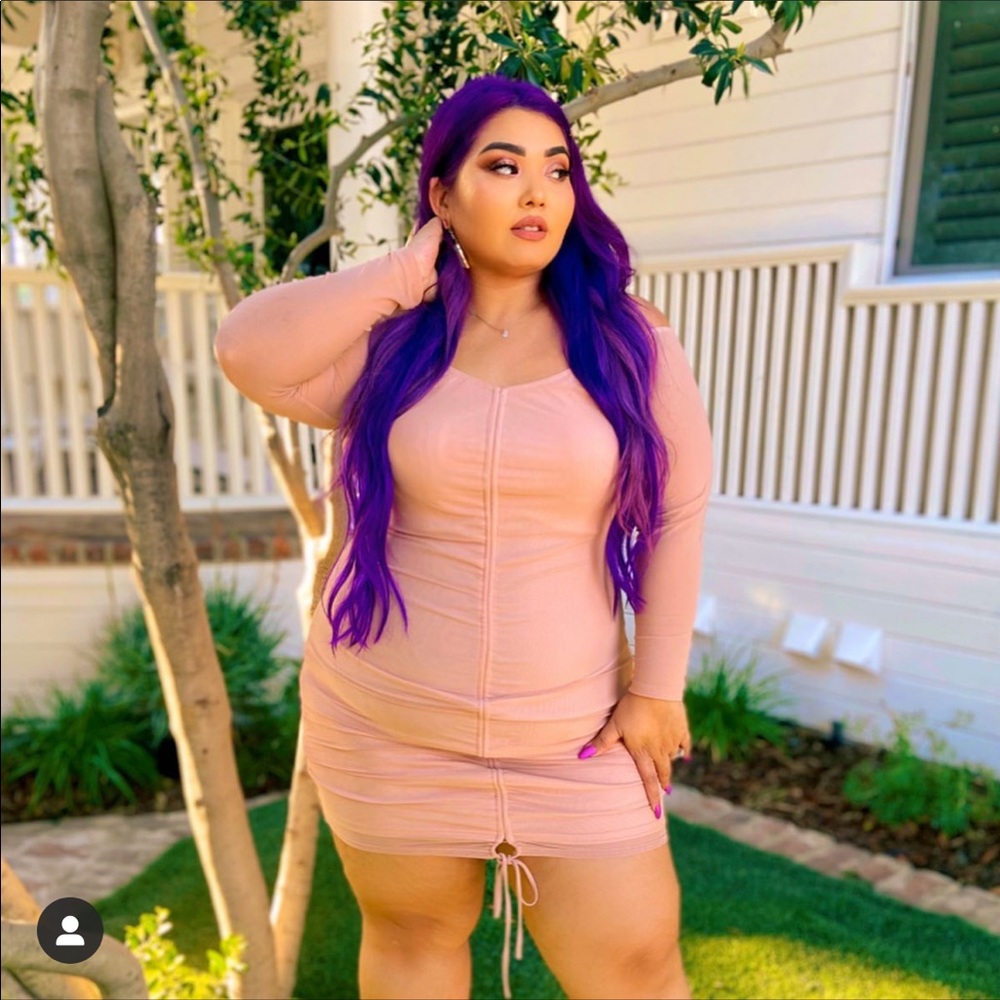 Pink dress